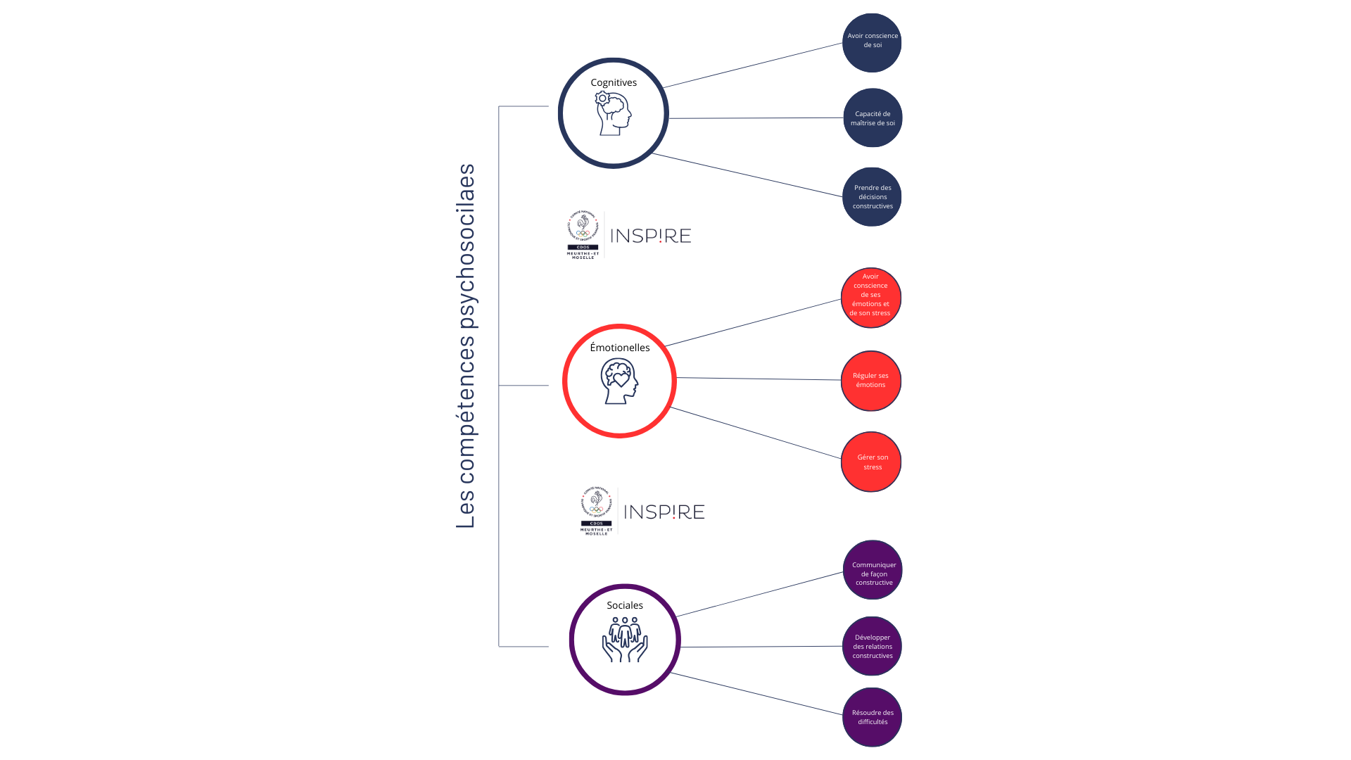 schéma compétences psychosociales